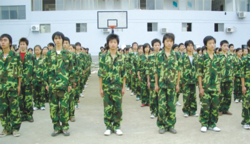 赣州摄像培训学校——严肃的军训生活